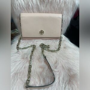 Tory Burch crossbody- light pink
